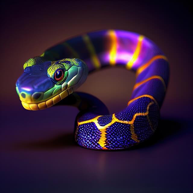 Purple Snake Dream